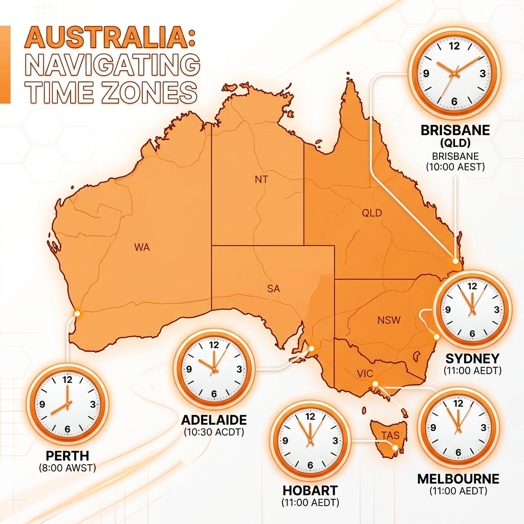 What Time is it in Australia? Timezones Explained | QuickClk